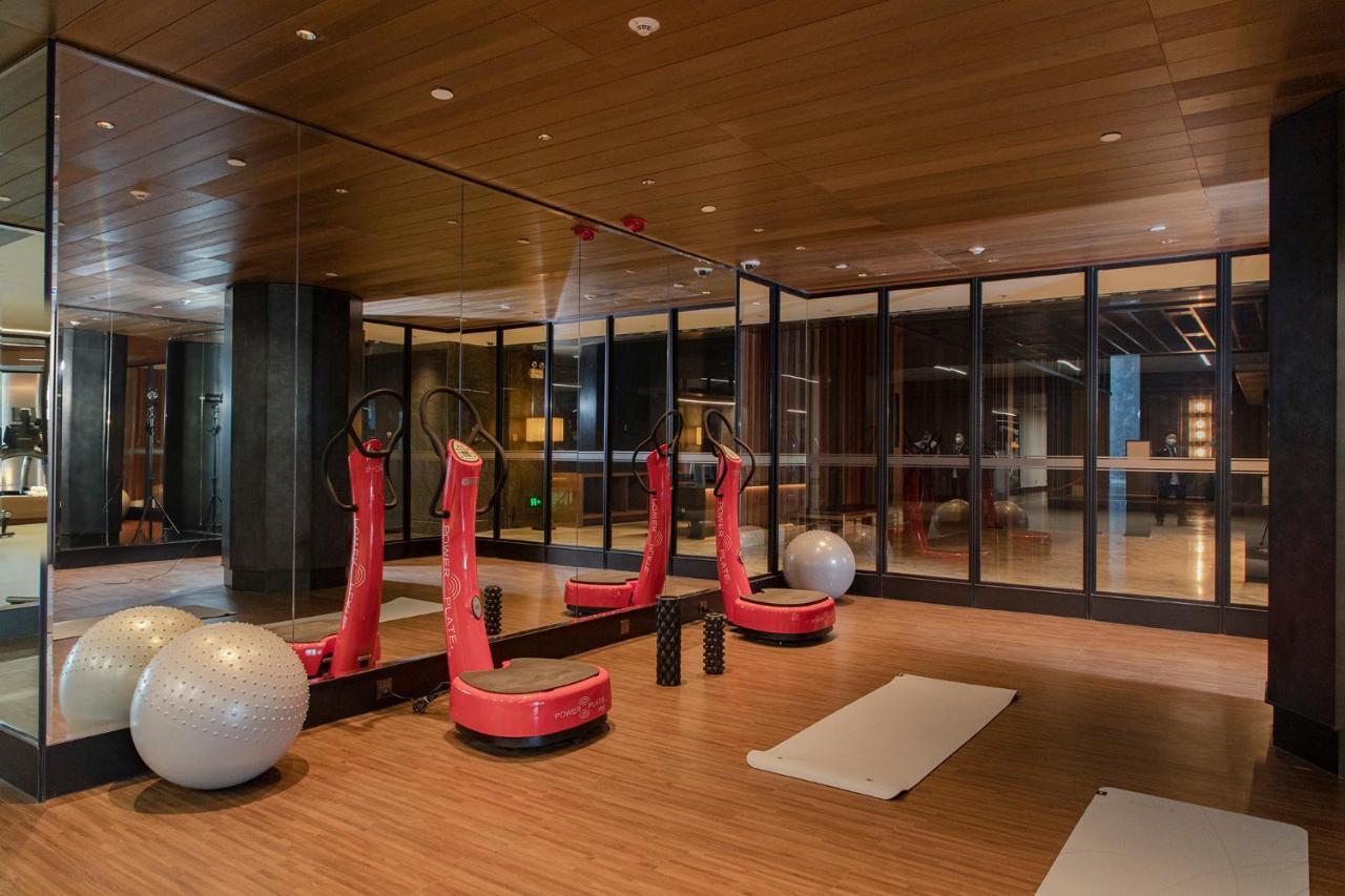 Mumian Beijing Daxing International Airport, Part Of Hyatt Hotel Ngoại thất bức ảnh The gym at the hotel