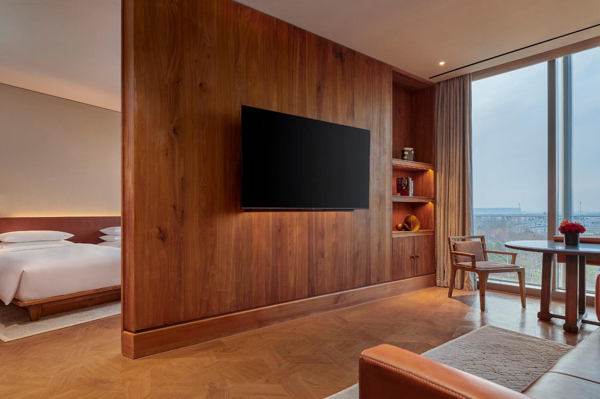 Mumian Beijing Daxing International Airport, Part Of Hyatt Hotel Ngoại thất bức ảnh A suite at the hotel